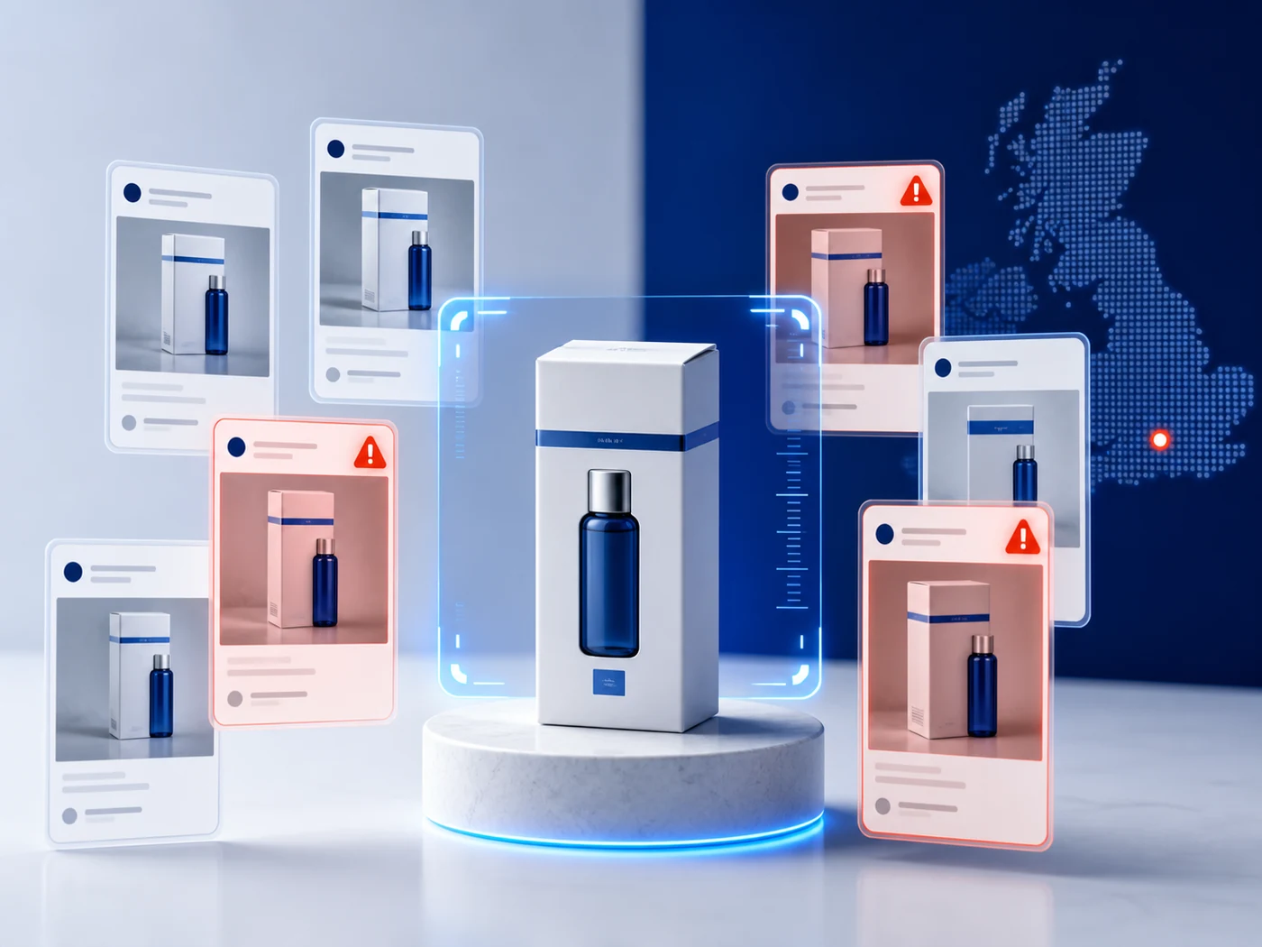 Truviss marketplace monitoring illustration for United Kingdom