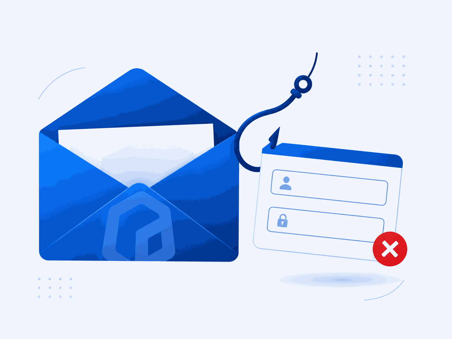 Brand phishing illustration