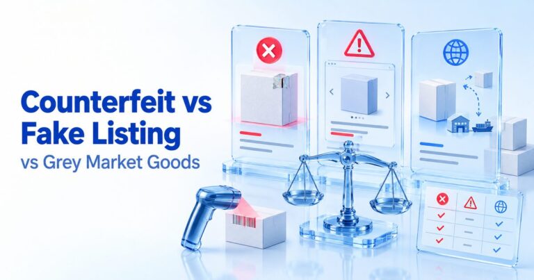 counterfeit vs fake listing vs grey market goods - understanding the difference