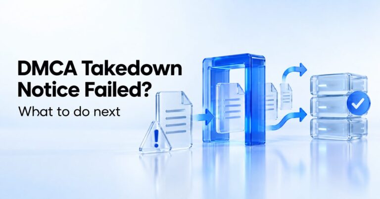 DMCA takedown notice failed - what to do next when a copyright complaint is ignored