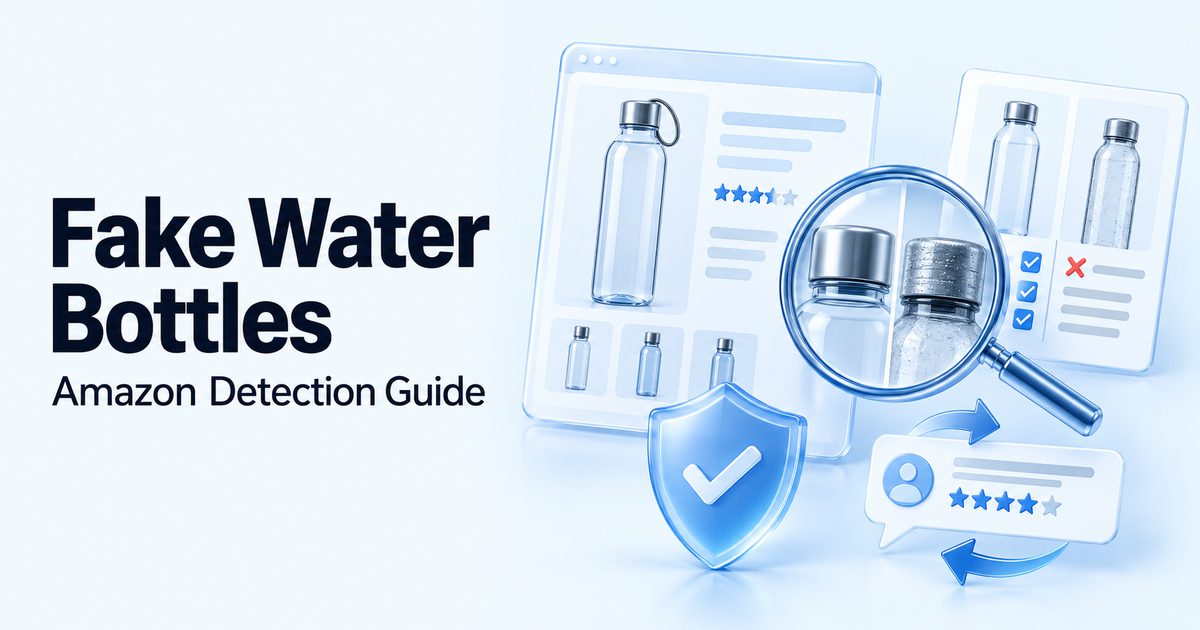 Fake Water Bottles on Amazon: A Detection Guide