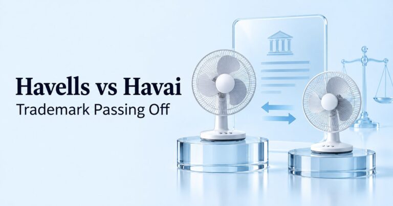 Havells vs Havai - why a similar trademark didn't save the copycat brand