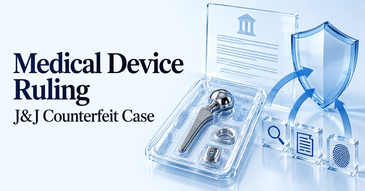 ₹3.34 Crore: J&J Counterfeit Medical Device Ruling