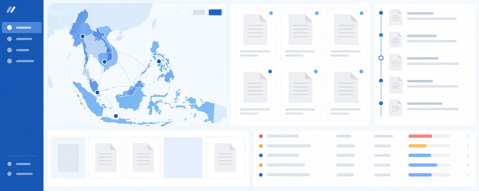 Southeast Asian court reviewing a trademark counterfeit enforcement case