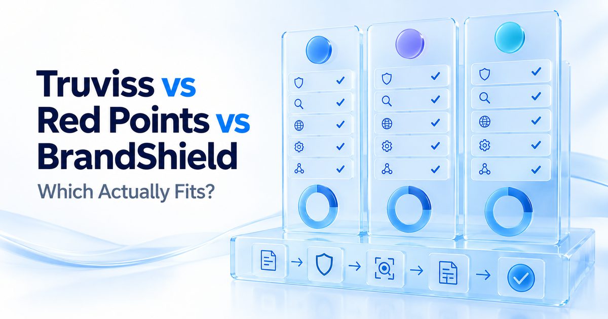 Truviss vs Red Points vs BrandShield: Which Actually Fits?